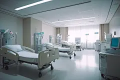 医疗器械重症监护室医院场景摄影