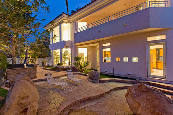 拉斯维加斯乡村俱乐部内的奢华私人别墅