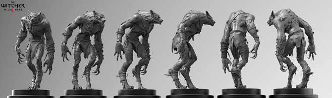 Witcher 3 Werewolf, ...