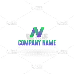 品牌名称,英文字母N,商务,计划书,传单,信函,模板,小册子,创造力,书