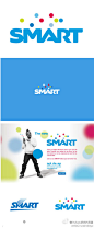 Rologo标志共和国：菲律宾第一大移动运营商Smart通信（Smart Communications Inc.）公司本月初宣布启用全新的品牌标识和口号。新Logo旨在反映菲律宾人日渐流行的数字生活方式，公司的品牌名称“ Smart”使用更年轻化的浅蓝色，原Logo中“一束光线”变成8个彩色圆点，象征...http://t.cn/S4R58K http://t.cn/S4RIXz