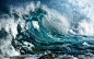 General 2048x1280 water waves sea nature