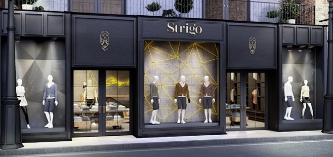 Strigo高端服装品牌和店面设计 | ...