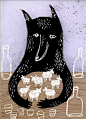 Wolf by Sanna*, via Flickr