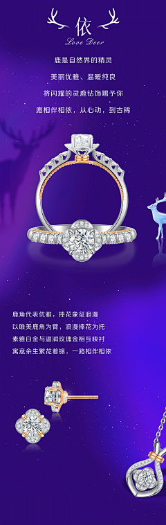 珠宝设计师Forest采集到余生请多指教 Engagement diamond rings