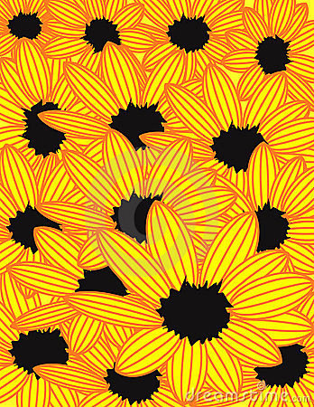 Yellow Sunflowers Ba...