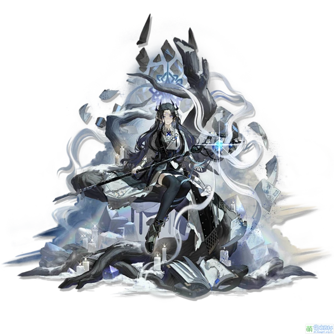 明日方舟立绘 凛视 2.png-花瓣网