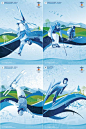 Cdn ski stamps for Vancouver Olympics