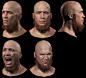 EA_MMA_Nick_Thompson, Ji Ruan : EA MMA 2010.
All the heads including the expression were hand sculpt without using any scan date.