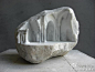 #求是爱设计#大理石中世纪建筑雕塑  by 英国雕塑家 Matthew Simmonds 