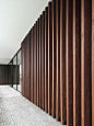 公证处办公楼，比利时根特 / Abscis Architecten : 以景观中庭为特征的透明办公空间