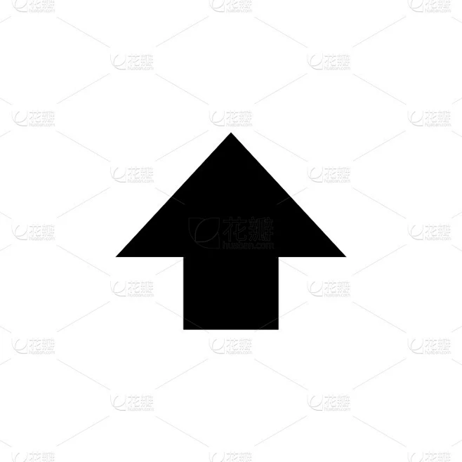 Arrow icon design template vector isolated素材-花瓣网
