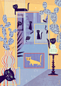 Various Illustrations/ Winter 2017 : Personal and editorial illustrations by Polish professional illustrator Gosia Herba. © Gosia Herba 2017 Please, respect the copyright. 