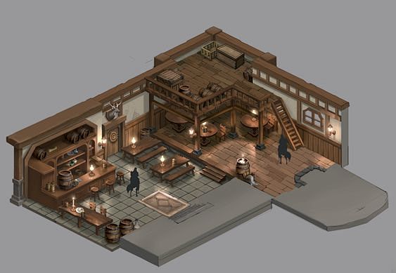 ArtStation - Tavern ...