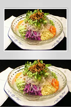 家常凉菜食品摄影图片