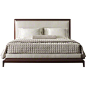 Baker Furniture : Moderne Platform Bed - 8627CK : Thomas Pheasant : Browse Products