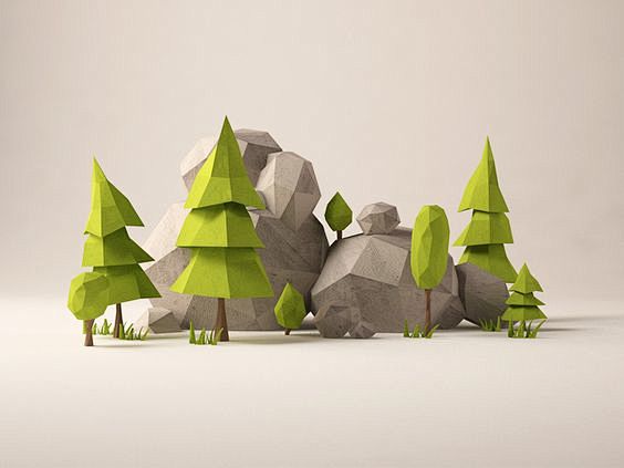 3d forest:
