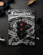 Esquire Philippines July 2016 Cover : Handmade papercut artwork for Esquire Philippines' July 2016 cover.