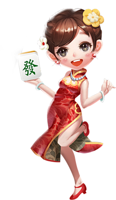 cdmmye采集到棋牌美女