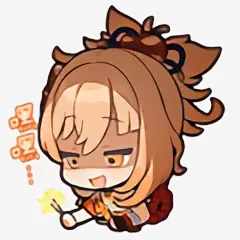 原神早柚与宵宫表情包