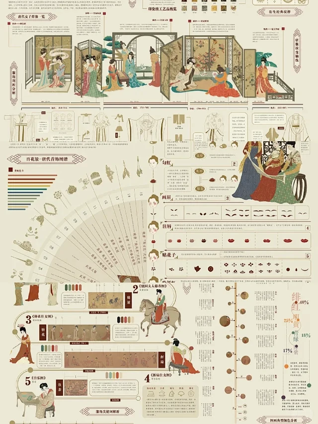 多图信息可视化 - 小红书搜索-花瓣网