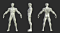 Stylized Warrior Anatomy Blockout