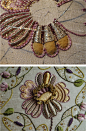 A phenomenal example of embroidery in the Netherlands, with time lapse video of process. Breathtaking work. via PuurGoud