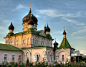 Church in Pokrovsky (women's monastery), Kiev, Ukraine ~ photo by  mikilak