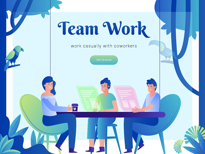 Team Work web deisgn...