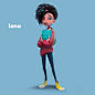 art cartoon Character design  concept art digital painting ILLUSTRATION  photoshop Procreate