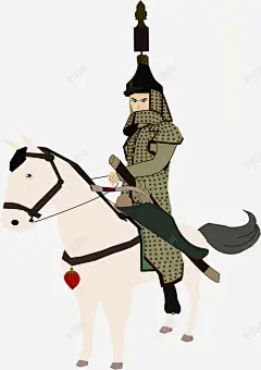 大清骁骑营护军矢量图 平面电商 创意素材