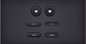 Circular/Rounded Buttons (PSD)