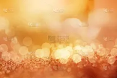 金灿灿的灯光背景