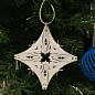 3D打印的星战圣诞树挂件，节日快到啦。模型文件可点击图片进入下载。设计师 Simone Fontana #装饰# #节日# #艺术# #客厅# #创意# #科技# #飘窗# #3D打印# #冬天# #圣诞节#