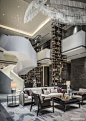 Stunning luxury interior design ideas from modern boutique hotels. Lobby, bedroom, stairways and entryways, a room by room guide to find inspiration with the best interior architecture from world renowned hotels. #bedroomdecoration #luxurydecoration #hote