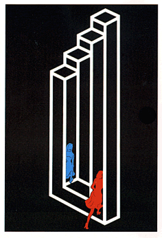 平面构成-花瓣网|陪你做生活的设计师 | 矛盾空间构成图片_百度图片