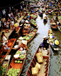 Floating Market, Bangkok.