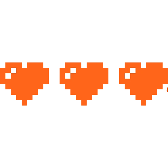 矢量插画像素爱心minecraft我的世界-花瓣网