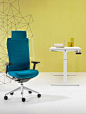 TNK FLEX : The TNK Flex chair is a quality leap in design and development of ergonomically designed office chairs, based on the haptic interaction with the user for a better, more ergonomic support. A chair that intuitively anticipates the user needs, ada