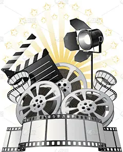 电影首映的海报