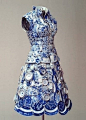 传统艺术的魅力--青花瓷——青花瓷手工中国风