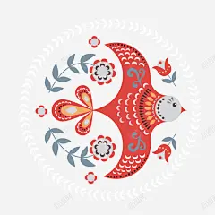 卡通手绘文艺简约小鸟动物插画设 免费下载 页面网页 平面电商 创意素材