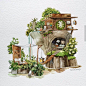 房屋设计插图