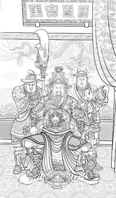 原创设计关帝圣君汉寿亭侯8k超高清尺寸可调_1_大亚湾真一堂纹身设计约稿_来自小红书网页版