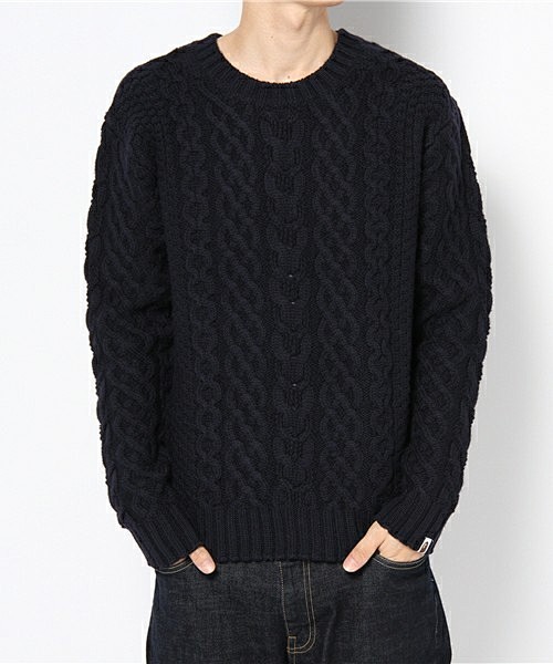 BAPE CABLE KNIT 男装针织...