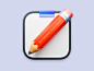 SketchBook Icon For Big Sur pencil app illustration macos big sur 3d lucas haas icon ui