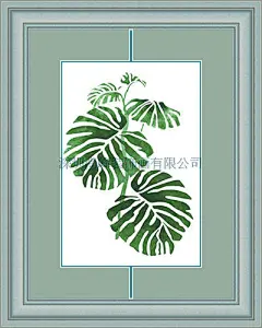 尚峰田园绿植北欧客厅装饰画餐厅挂画玄关壁画卧室画现代简约-淘宝网