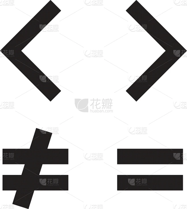 简单,数学符号,等号,白色,分离着色,商务,符号,图像,联系素材-花瓣网