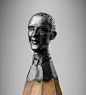 惊人的铅笔尖肖像雕刻 – Ux创意杂志-分享最为新鲜的创意资讯!