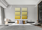 Pantone年度色之家，极致灰+亮丽黄！ | 库玛-建e室内设计网-设计案例